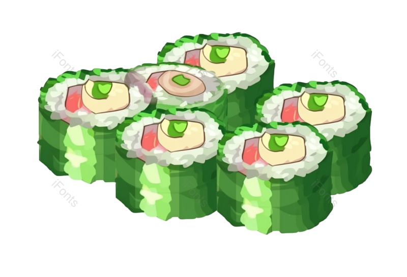 日本图片,日本美食元素,寿司PNG,健康食品免抠素材